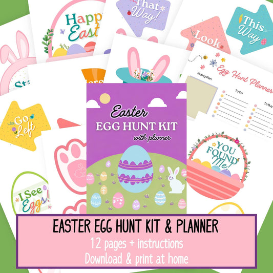 Easter Egg Hunt Kit with Planner