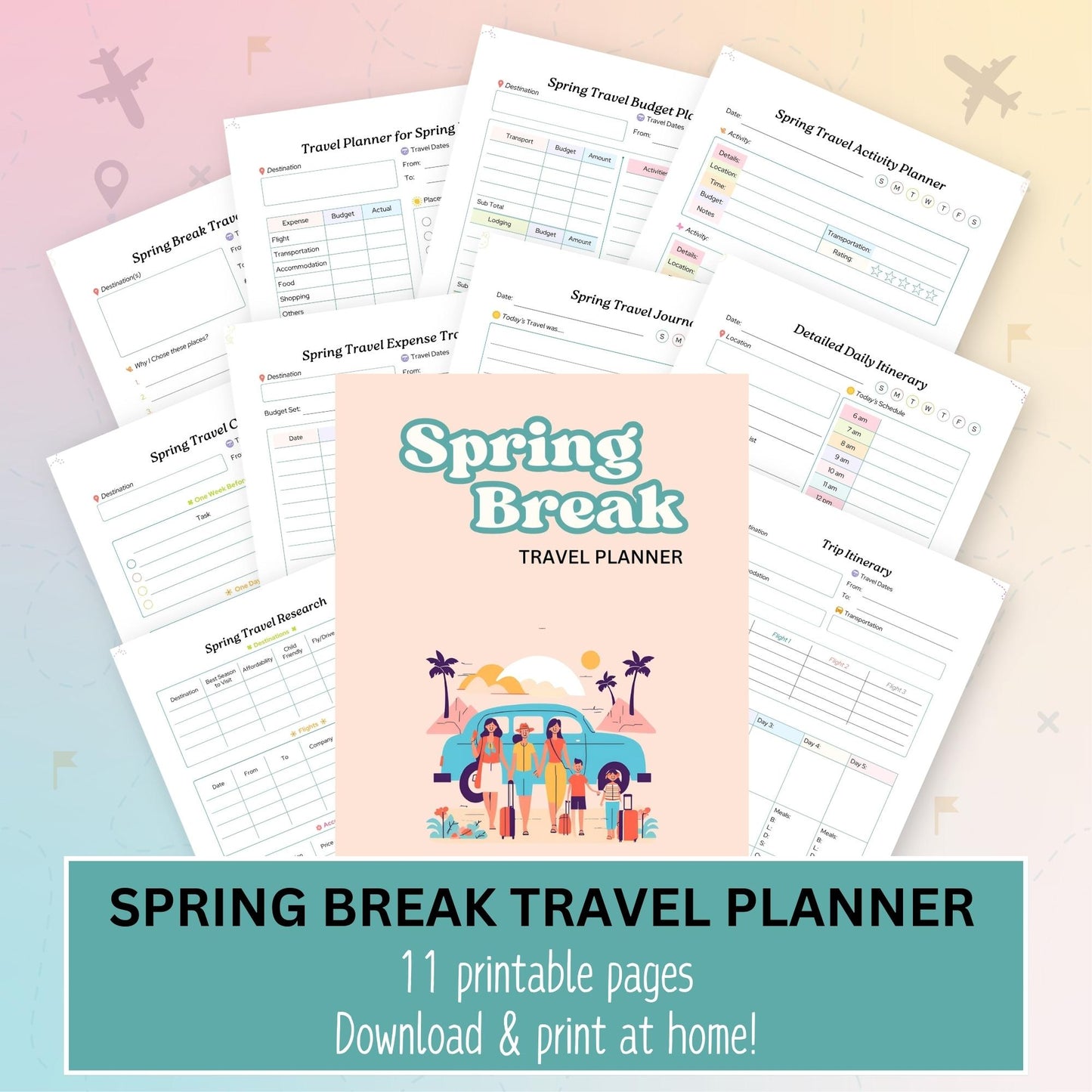 SPRING BREAK TRAVEL PLANNER