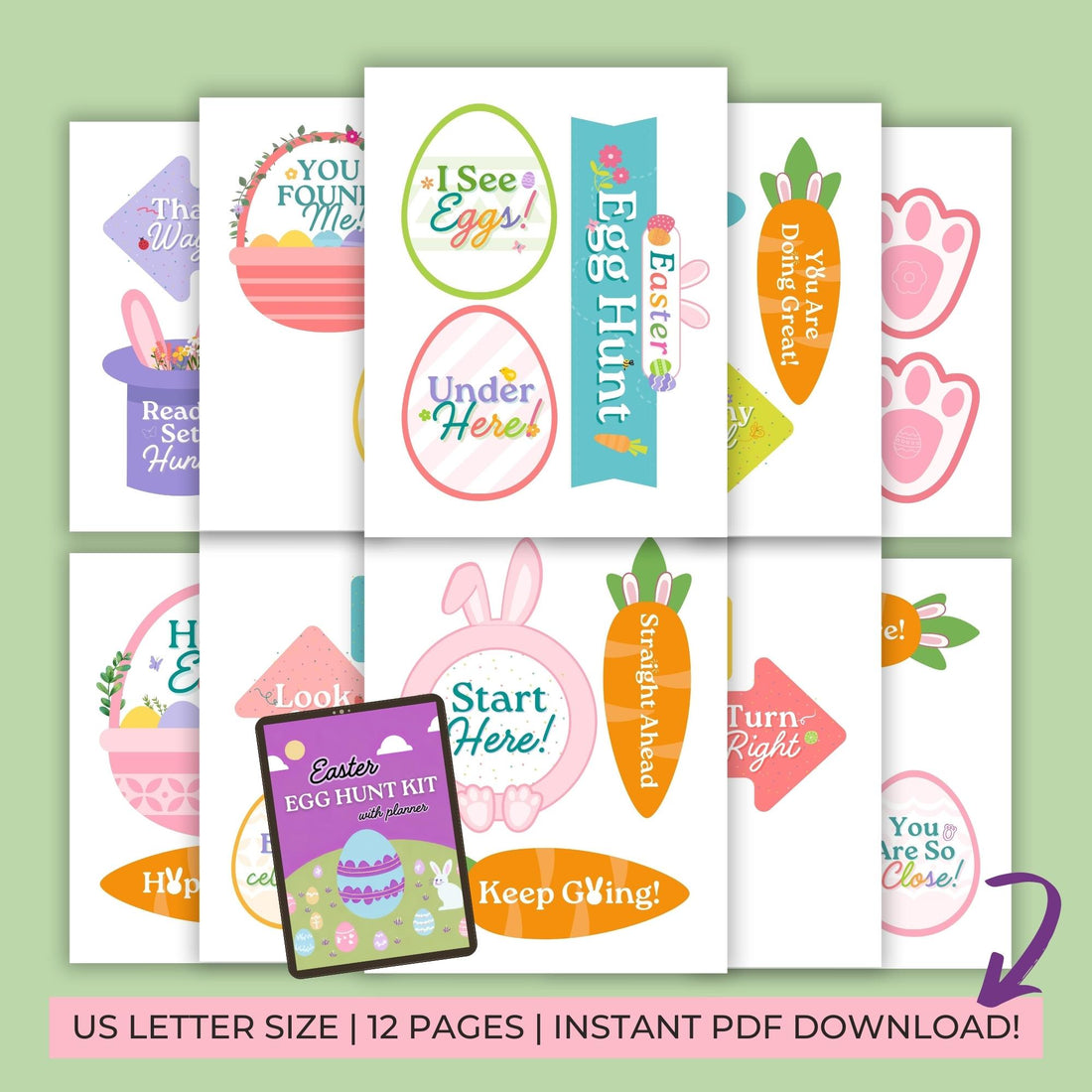 Easter Egg Hunt Kit with Planner