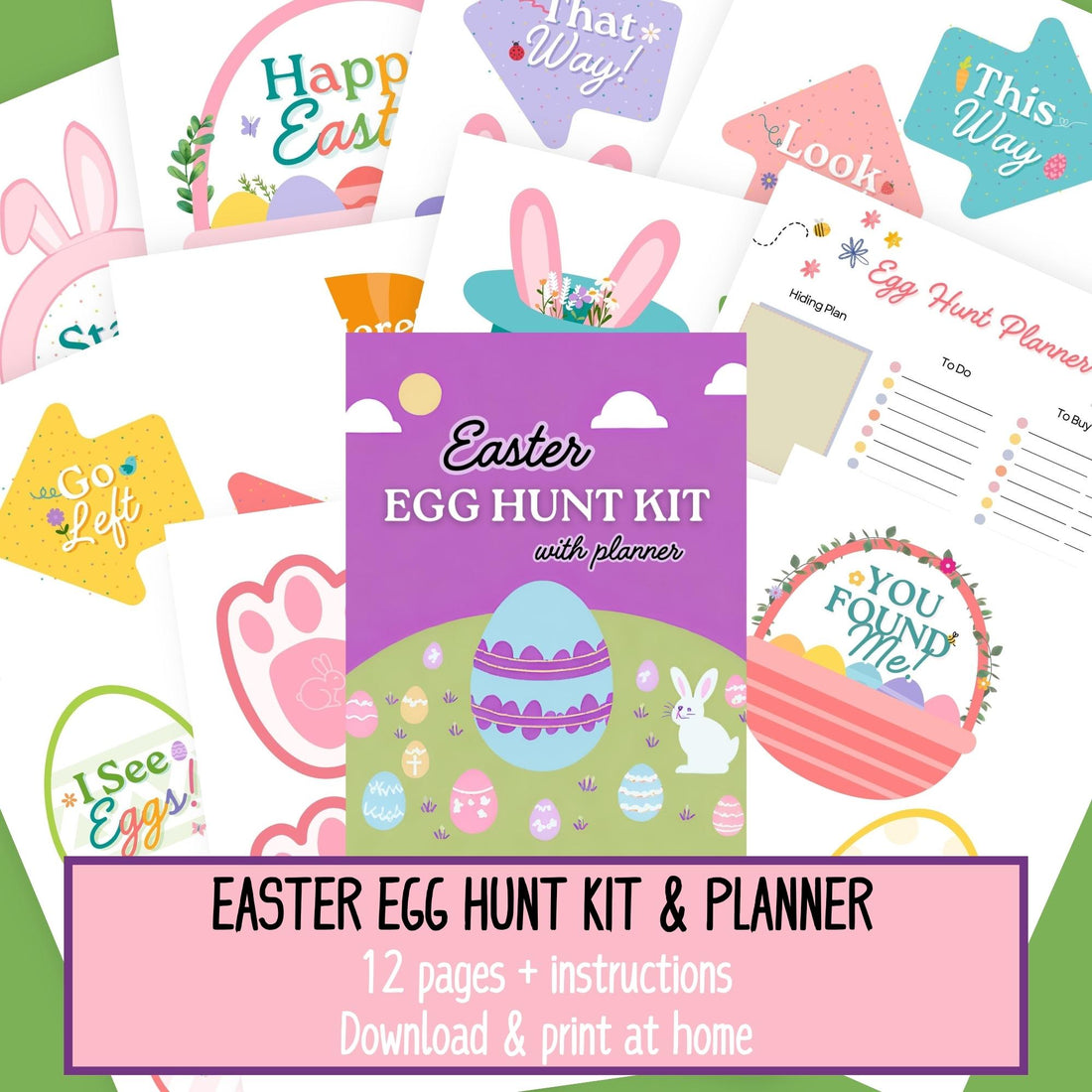 Easter Egg Hunt Kit with Planner