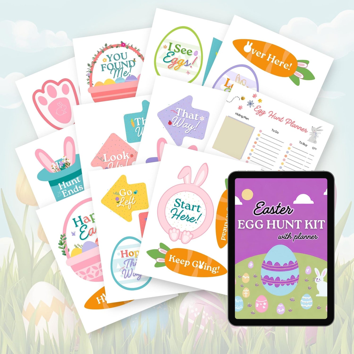 Easter Egg Hunt Kit with Planner