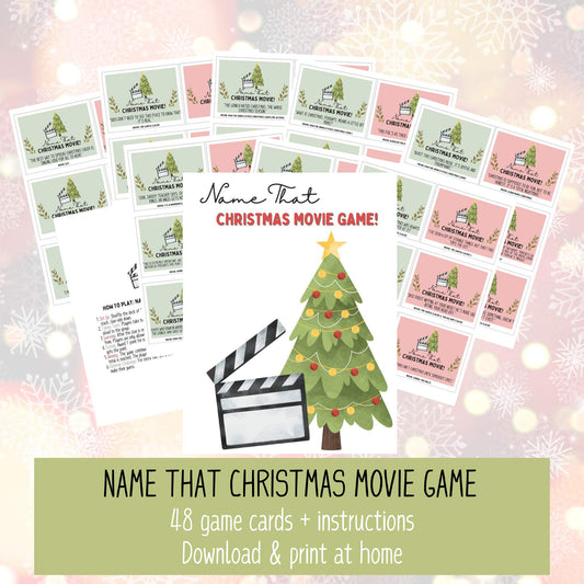 NAME THAT CHRISTMAS MOVIE GAME