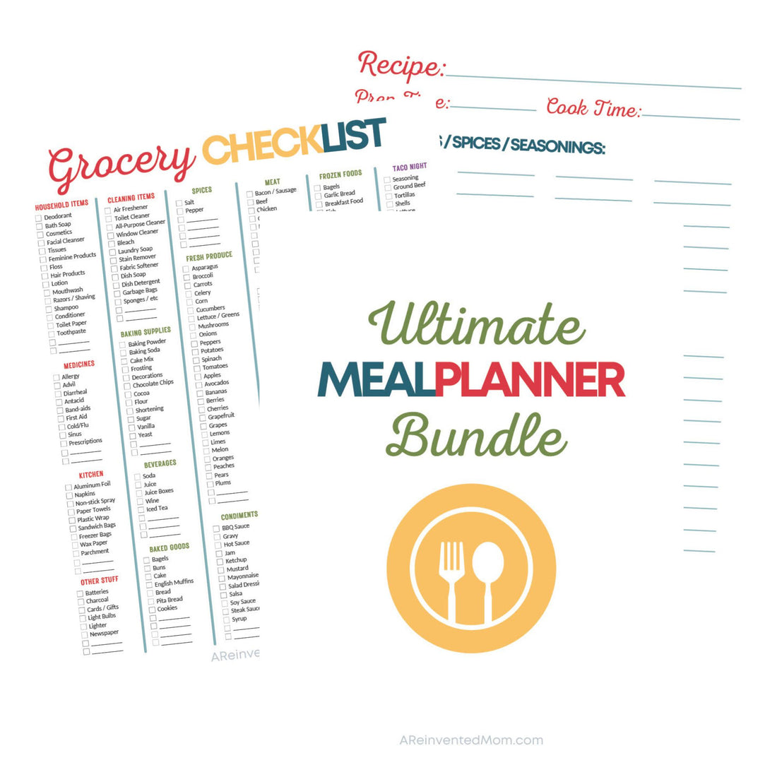 Meal Planner Bundle